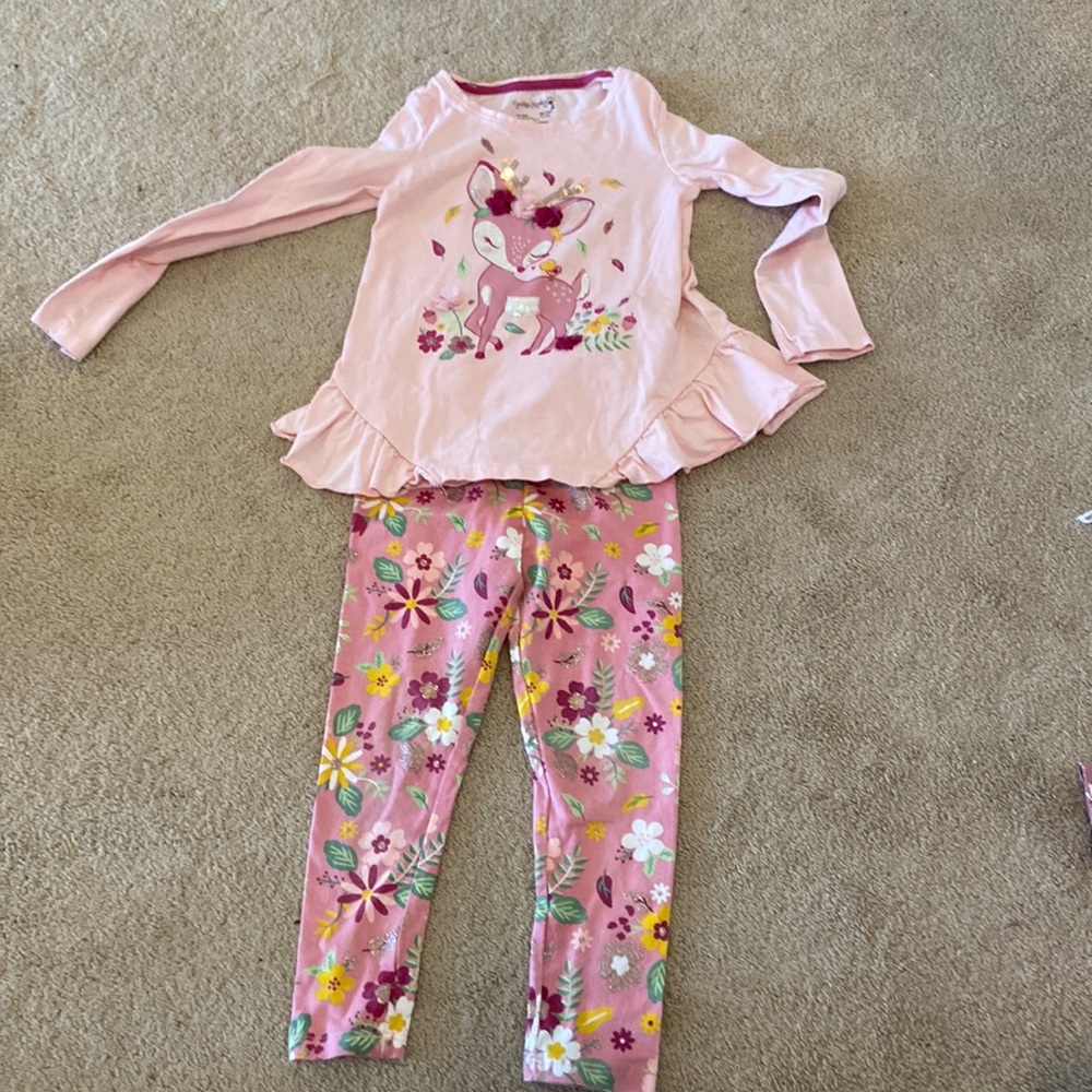 Deer sequin outfit